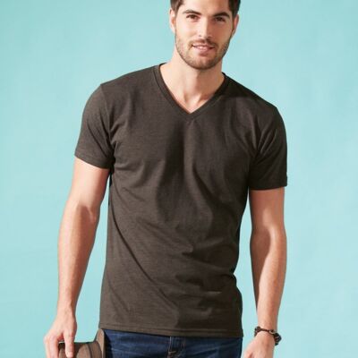Unisex CVC V-Neck T-Shirt Thumbnail